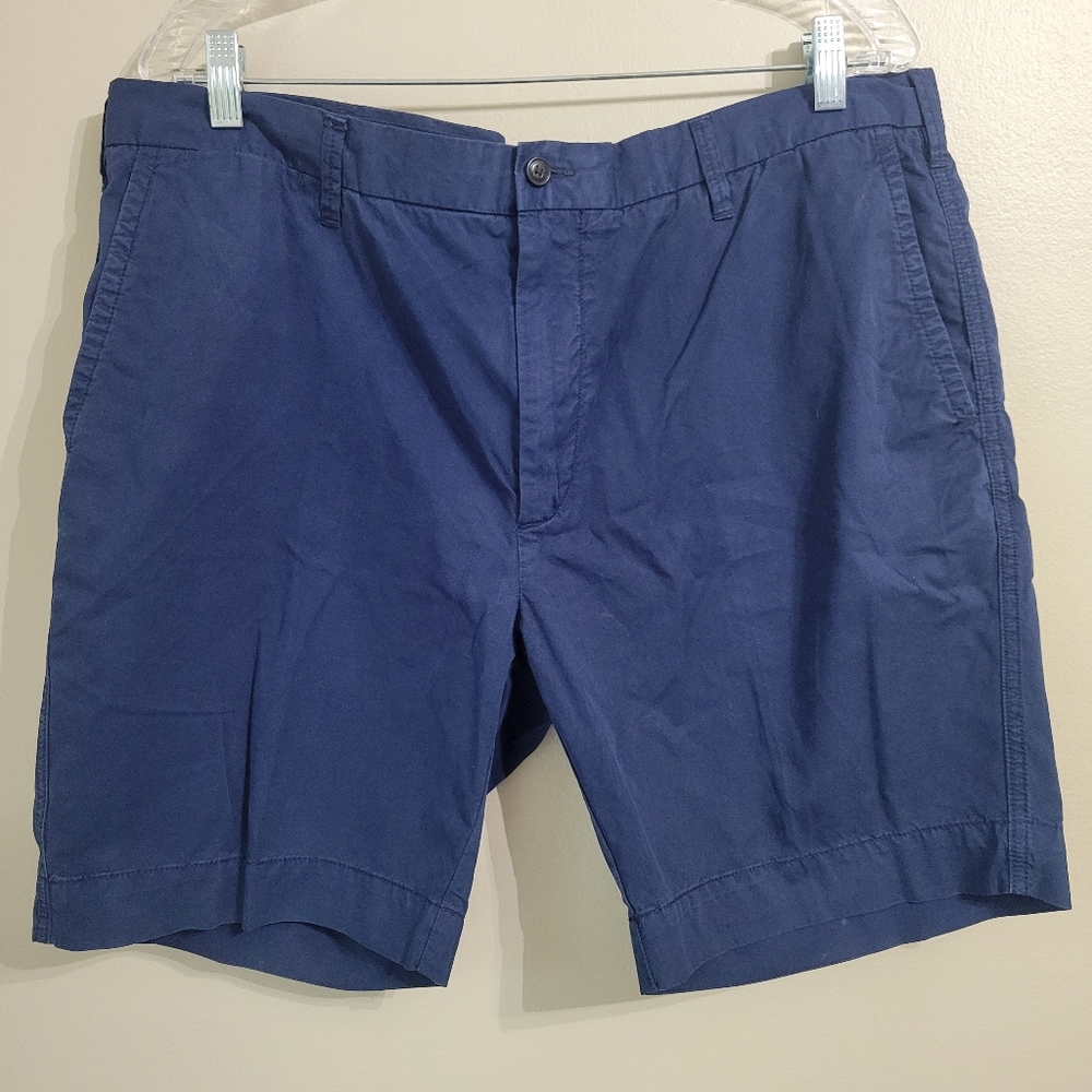 Polo Ralph Lauren Pima Cotton Blend Shorts Size 38 Navy Blue